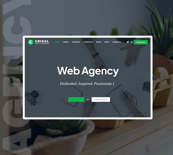 Multipurpose Responsive Template + Admin